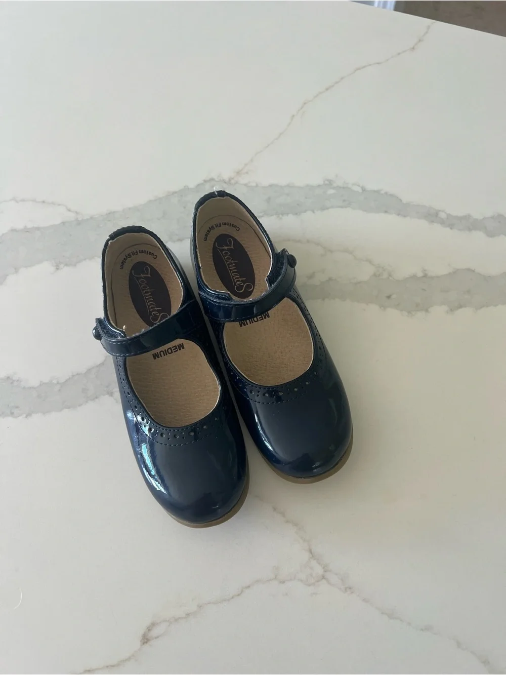 FootMates shiny patent
